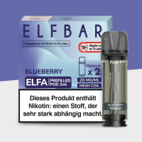 Elfbar ELFA Liquid Pod 2er Pack - 2% Nikotin - Blueberry...