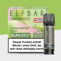 Elfbar ELFA Liquid Pod 2er Pack - 2% Nikotin - Strawberry...