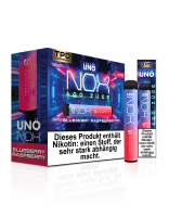 UNONOX Vapes - ca. 700 Züge - 2% Nikotin - Blueberry...