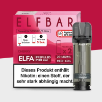 Elfbar ELFA Liquid Pod 2er Pack- 20mg/ml Cherry (10x)