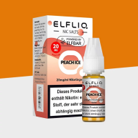 Elfbar ELFLIQ Nic Salts 20mg/ml Peach Ice (10x)