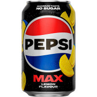Pepsi Max - Lemon 330ml (24x)